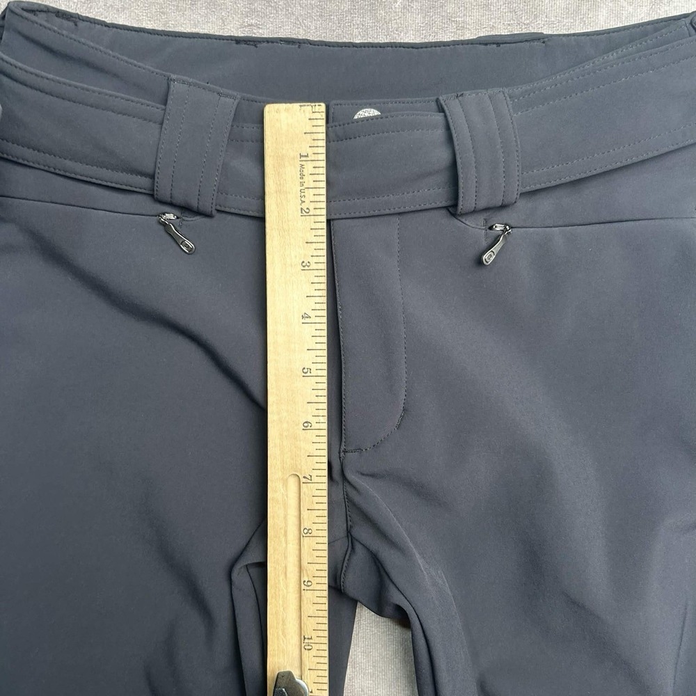 Women's Marmot Davos Ski Snowboard Pants Size XS Gray w/ Belt - Picture 4 of 9